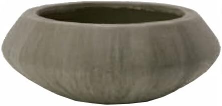 花・観葉植物用ポット ジルダ 15 アンティークグリーン ceramic （1個入り） 94007 お盆タイプ （代引き不可） 大型