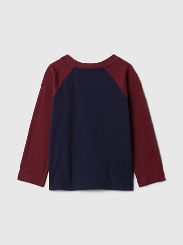 GAP Boys' Long Sleeve Logo Raglan Tee2