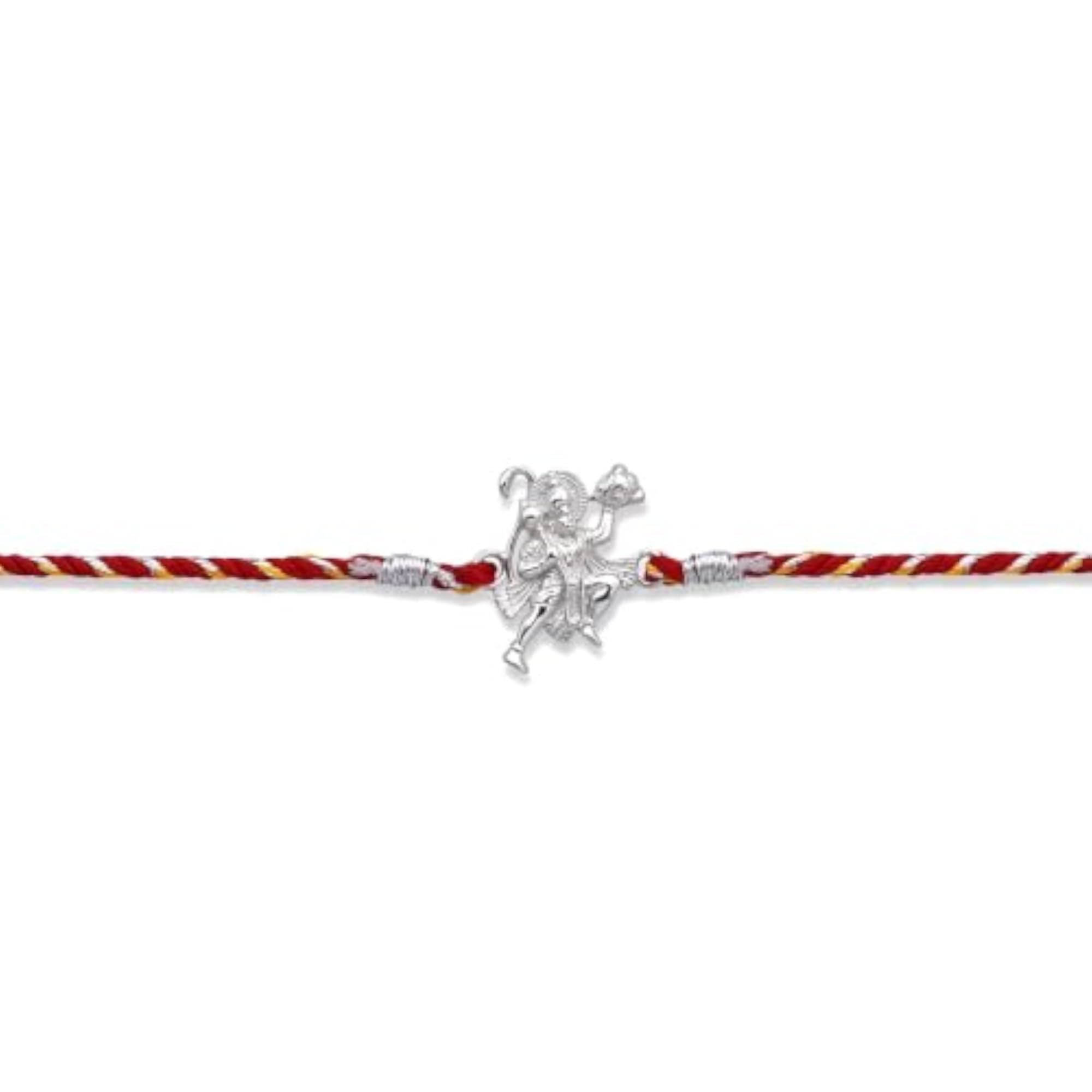 925 Silver Hanuman Ji Rakhi, Raksha Bandhan Gift