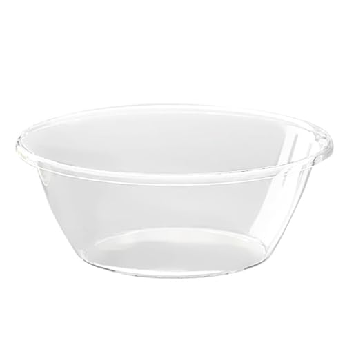 Tazón plástico transparente para mezclar 1 pieza miniatura 1