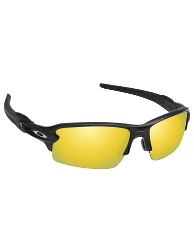 Image of Alphax Polarized Replacement Lenses for Oakley Flak 2.0 OO9295 59mm Sunglasses | Glare Reduction | Precision Cutting