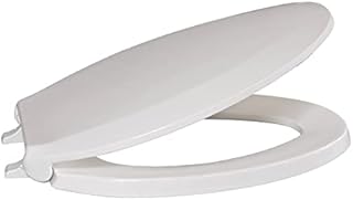 Open Front with Cover Commercial Toilet Seat