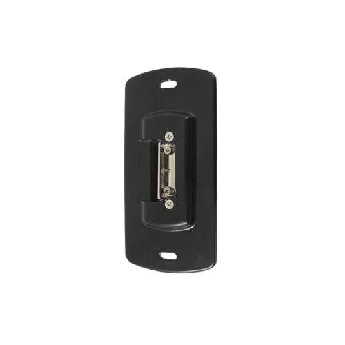 Gâche électrique réversible en applique pour portillon IP65. - Noir Ral 9005