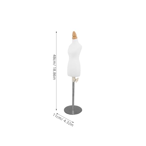 Mini maniquí de costura para manualidades y proyectos de moda creativos 3