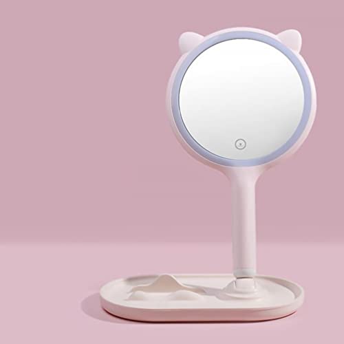 Espejo Maquillaje Led FOMIYES Redondo Compacto miniatura 4