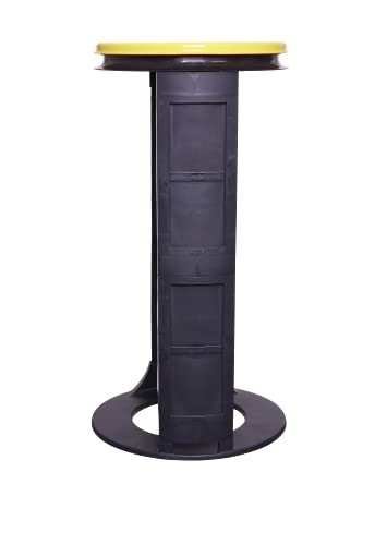 Gies Müllsackständer, Kunststoff, gelb, ø 40 x 76 cm - Image 3