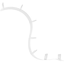 Kartell Bookworm Bookshelf by Ron Arad, Matte White