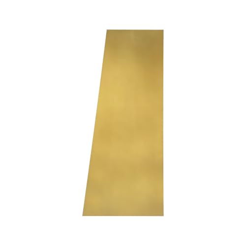 Image of SINDA Brass Range Hood with Internal Motor, Lighting and Baffle Filter, 36 inchW x 48 inchH, Wall Mount, Brushed Brass Color, In Stock