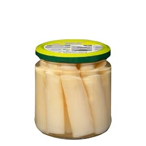 Espárragos cortos Hacendado blancos muy gruesos Tarro 345 g (205 g escurrido) Pack 2