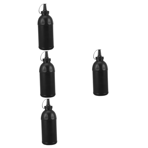 ibasenice 2pcs Plastic Toy Storage Holders Squeeze Bottle Airtight Bottle for Outdoor Activities