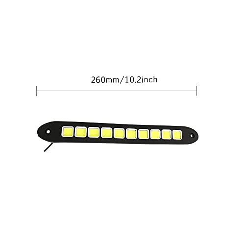 2-Pack Luces LED Diurnas Decorativas Universales Blanco miniatura 2