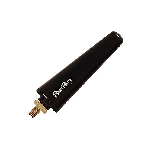 Simoni Racing ASR/19N Antenna Auto 6 cm, Nero