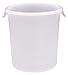 Rubbermaid Commercial Products FG572100WHT 4-Quart Round Storage Container