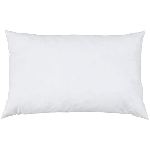 GOHAR Cushions Pads Hollowfibre Filled White 30cm x 50cm | 12" x 20" 1 Pack Cover