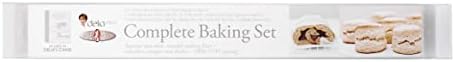 Bake-O-Glide Delia Online Complete Baking Set, Silver, 43.7 x 5.2 x 5.2 cm