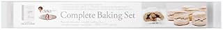 Bake-O-Glide Delia Online Complete Baking Set, Silver, 43.7 x 5.2 x 5.2 cm