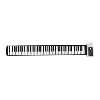 88 Touches Roll Up Piano, Enregistrement de 14 Morceaux de démonstration Silicone + ABS Hand Rolls Piano LED Fonction de Batterie pour Les Cadeaux - Les Beatles, Paul McCartney, John Lennon, RIngo Starr, George Harrison 88 Touches Roll Up Piano, Enregistrement de 14 Morceaux de démonstration Silicone + ABS Hand Rolls Piano LED Fonction de Batterie pour Les Cadeaux – Image 2