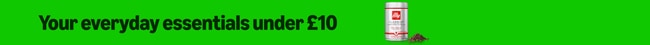 Your everyday essentials under £10