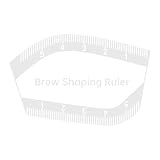 Amagogo Augenbrauen-Formlineal für Augenbrauenstyling, für Anfänger, professionelles und schnelles Zeichnen, Style B