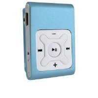 Sylvania SMP2012 2 GB Clip MP3 Player (Blue)