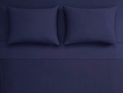 Image of Calvin Klein Modern Cotton Harrison Sheet, King, Navy
