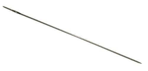 Pandoras Upholstery 12-inch Stainless Steel Straight Needle, Silver