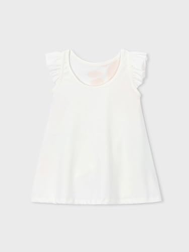 Vestido infantil punto volantes Mayoral geranio para parques 4