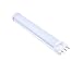 Ampoule LED 2G11 10 W 225 mm 2G11 4 broches Blanc naturel 4000 K (remplace un tube fluorescent 18 W) 1300 lumens