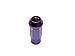 Muteki 32906L SR Series Purple 12mm x 1.5mm SR48 Open End Lug Nut Set, (Set of 20)