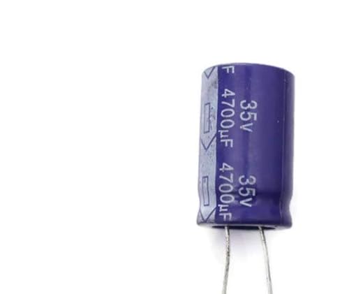 Image of Electronic Spices 4700uF 35V 105C Radial Electrolytic Capacitors PACK OF 2