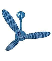 Image of Orient Electric Cyril 1200mm Ceiling Fan (Azure Blue /Silver)