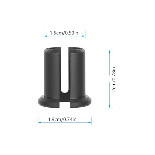 Image of Industrial 15mm to 12mm Rod Adapter Bushing for Camera Accessories Lens Control Photography Video High Pressure Pipe Aluminum Clamp