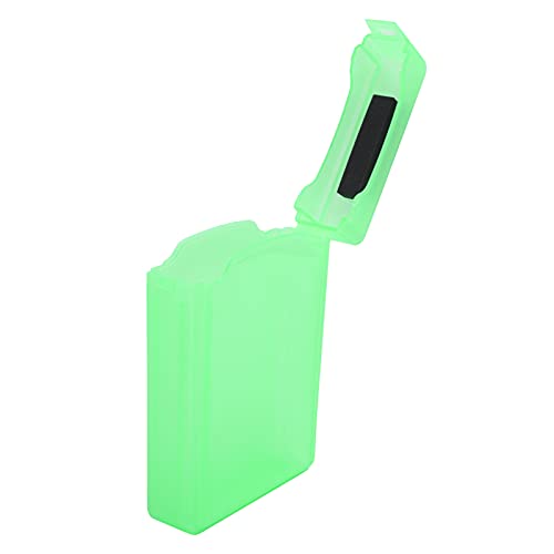Caja protectora para disco duro 3.5in ABS transparente verde miniatura 1