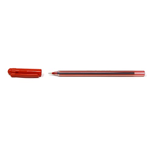 Image of DOMS DF 0.6 GL Ball Point Pens (Red, Pack of 20)
