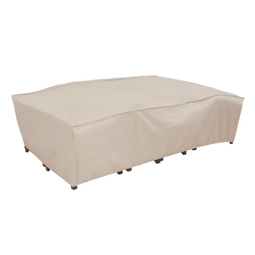 Mr. Bar-B-Q Patio Chat Set Cover 07842BB (112”L x 65”W x 28”H)
