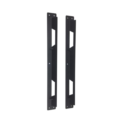 Supports de montage Toughbuilt StackTech en métal noir pour établi mural et remorque x2