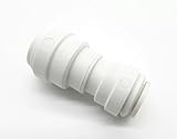 John Guest Speedfit Push-Fit Reducer, 15mm Female to 12mm Female, White, Pack of 4