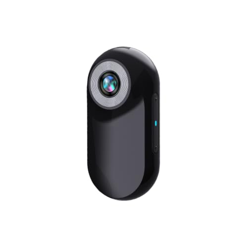 Xilecam Mini Action Cam1080P und 32 GB Speicherkarte Helmkamera Motorrad Bodycam Mini ski Kamera Multifunctional Accessories Body CamSchwarz