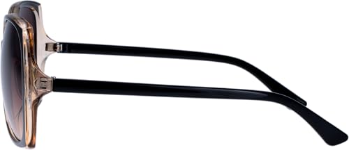 Image of The Fresh Women's Oversized Square Jackie O Cat Eye Hybrid Butterfly Fashion Sunglasses - Exquisite Packaging