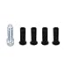 FZJDSD 4Pcs Door Hinge Pin Liners Bushings Kit Compatible with Jeep Wrangler TJ YJ CJ LJ 1986-2006