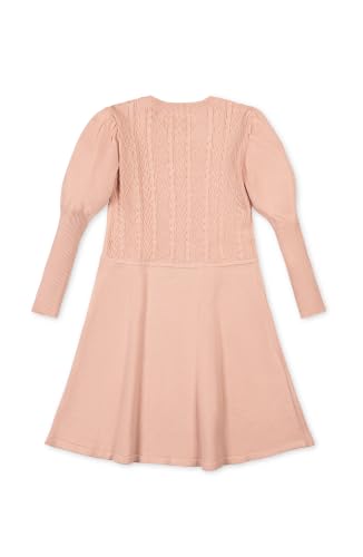 Image of Hope & Henry Girls' Milano Tipped Sweater Dress
