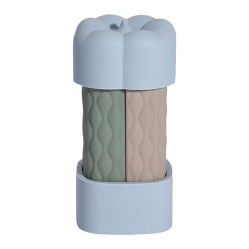Jvjggag Botellas de champú de viaje, recipientes recargables portátiles, diseño 4 en 1 a prueba de derrames, comodidad a prueba de fugas, ideal para el hogar, gimnasio, senderismo, camping, vacaciones