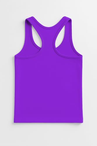 Image of Kurve Premium Girls Seamless Supersoft Wide Strap Comfortable Racerback Tank (Made with Love in The USA)