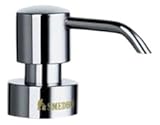 Smedbo Ersatz Pumpe Villa für Seifenspender K269 verchromtem, Silber/weiß