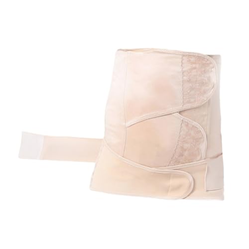 WOFASHPURET Postpartum Belly Wrap Elastic Waist Trainer for Women Breathable Abdominal Pelvic Support After Comfortable Fit for Postnatal Beige