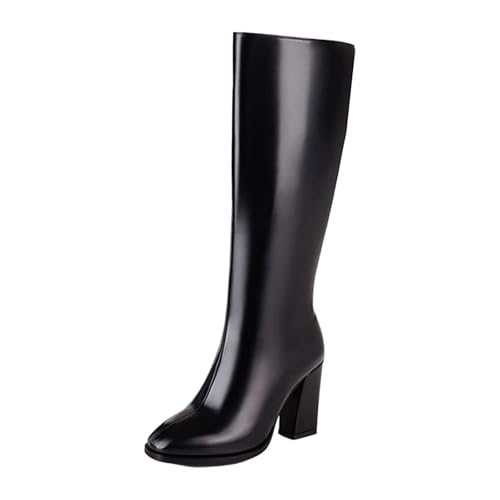 Bottes d'équitation montantes en similicuir pour vos sorties