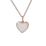 KIT latte seno fai da te - Collana a cuore a forma di cuore in oro