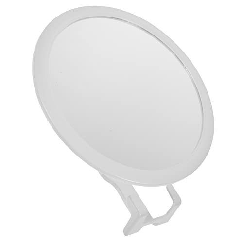 HAPINARY Shower Mirror with Cup and Hook Fogless Mirror for Shaving and Makeup Bathroom and Design for Easy Installation Tiles