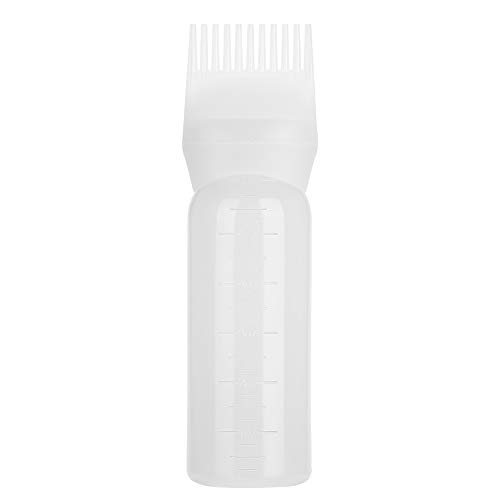 Botella Aplicadora De Aceite Para El Cabello, 160Ml Aplicador De Cepillo Para Teñir El Cabello Botella Aplicadora De Aceite Para El Cabello Para Herramientas Esenciales Para El Tinte De Cabello