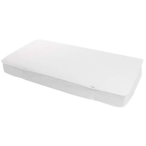 Cambrass – Cubre colchón impermeable y transpirable – protector de tejido 3D termorregulador, refresca, evita sudores y disipa la humedad – empapador colchón ajustable con gomas – protector 60x120x1cm
